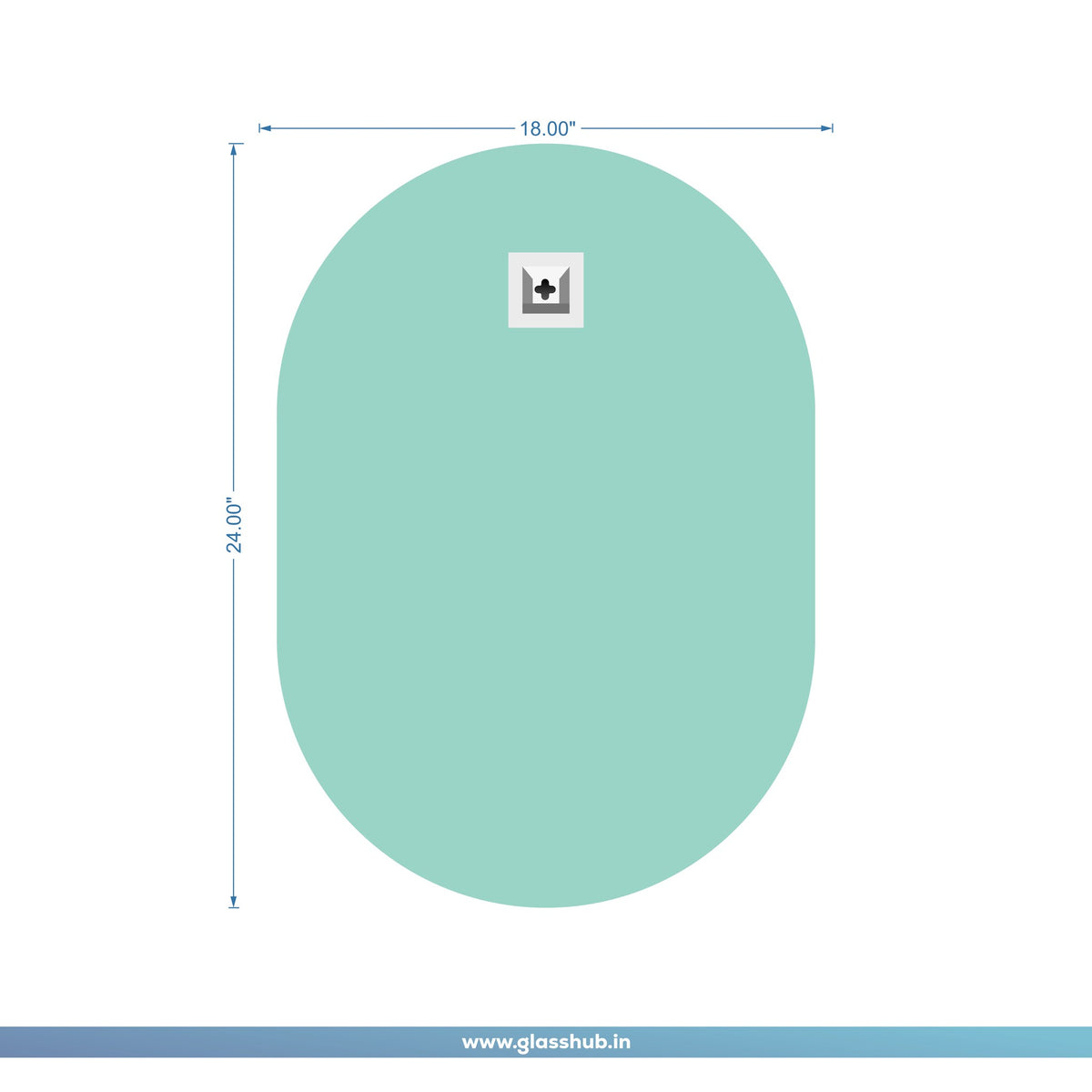 Frameless Capsule Bathroom Mirror – Trendy, Sleek &amp; Modern